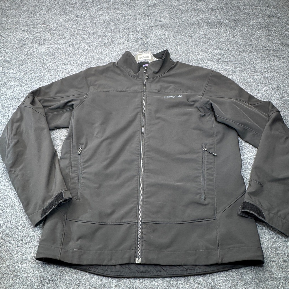 Patagonia Adze Polartec Softshell Jacket Mens XL Gray Full Zip Gorpcore Hiking